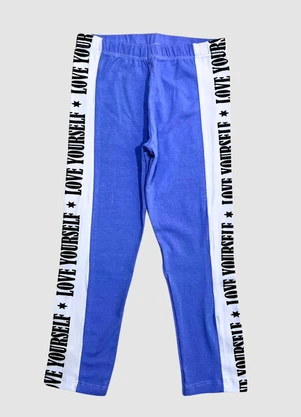 Turminha - Legging Infantil Cotton Roxo - TURMINHA