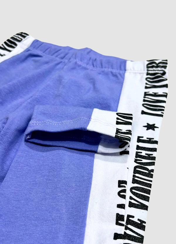 Turminha - Legging Infantil Cotton Roxo 2