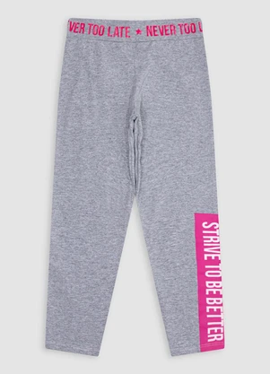 Turminha - Legging Infantil Cotton Yend'S Kids Azul - TURMINHA