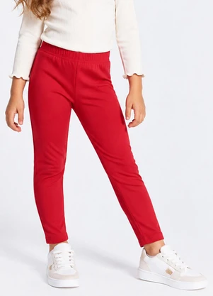 Select - Legging Infantil em Cotton Leve Vermelho - SELECT