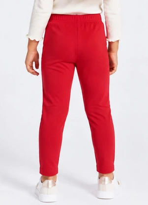 Select - Legging Infantil em Cotton Leve Vermelho - SELECT
