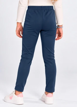 Select - Legging Infantil em Malha Suedine Azul - SELECT