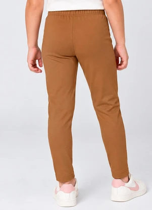 Select - Legging Infantil em Malha Suedine Bege - SELECT