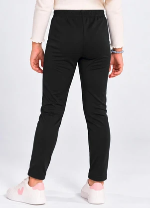 Select - Legging Infantil em Malha Suedine Preto - SELECT
