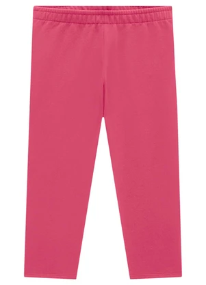 Marlan - Legging Infantil em Molecotton Felpado Rosa - MARLAN