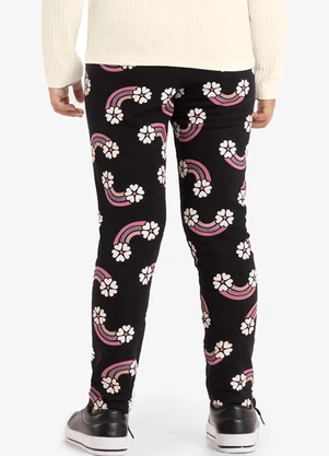 Rovi Kids - Legging Infantil Estampada Preto - ROVI KIDS
