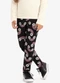 Rovi Kids - Legging Infantil Estampada Rosa - variação: Preto