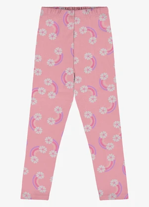 Rovi Kids - Legging Infantil Estampada Rosa - ROVI KIDS