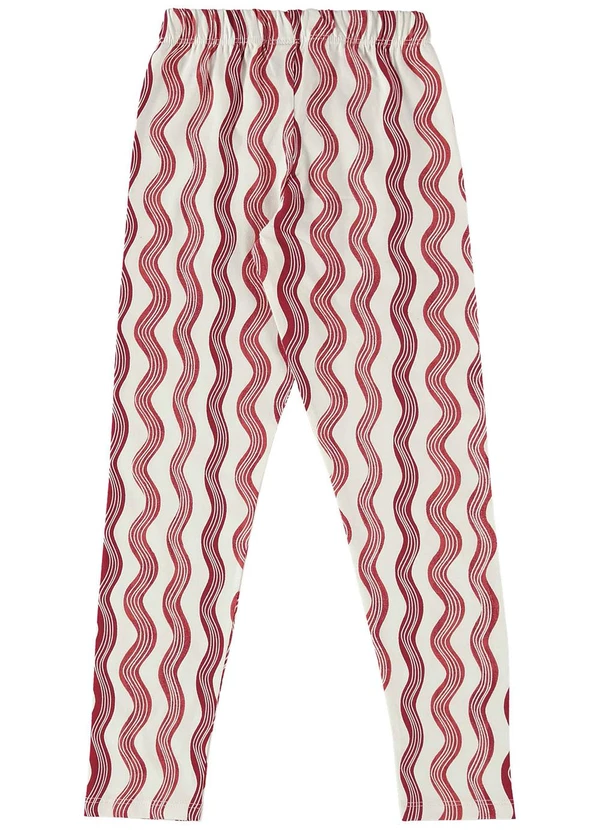 Bee Loop - Legging Infantil Estampada Vermelho 2