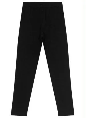 Rovi Kids - Legging Infantil Menina Básico Preto - ROVI KIDS
