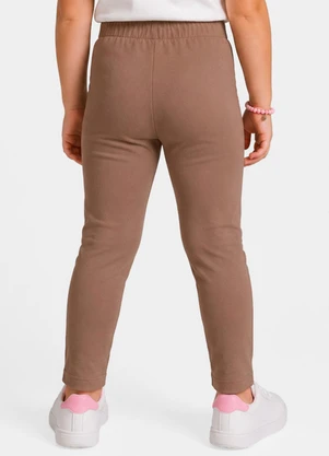 Select - Legging Infantil Feminina Bege - SELECT