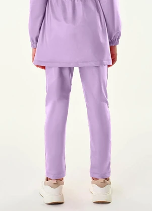 Trick Nick - Legging Infantil Feminina Cirré Roxo - TRICK NICK