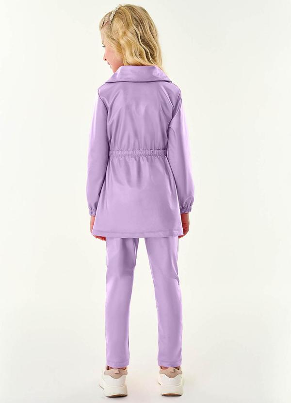 Trick Nick - Legging Infantil Feminina Cirré Roxo 4