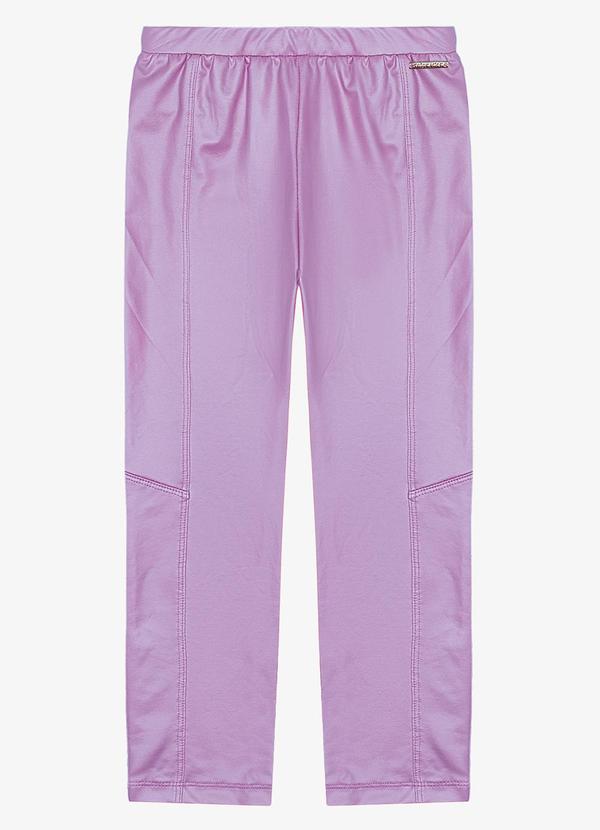 Trick Nick - Legging Infantil Feminina Cirré Roxo 5