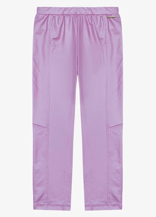 Trick Nick - Legging Infantil Feminina Cirré Roxo 5