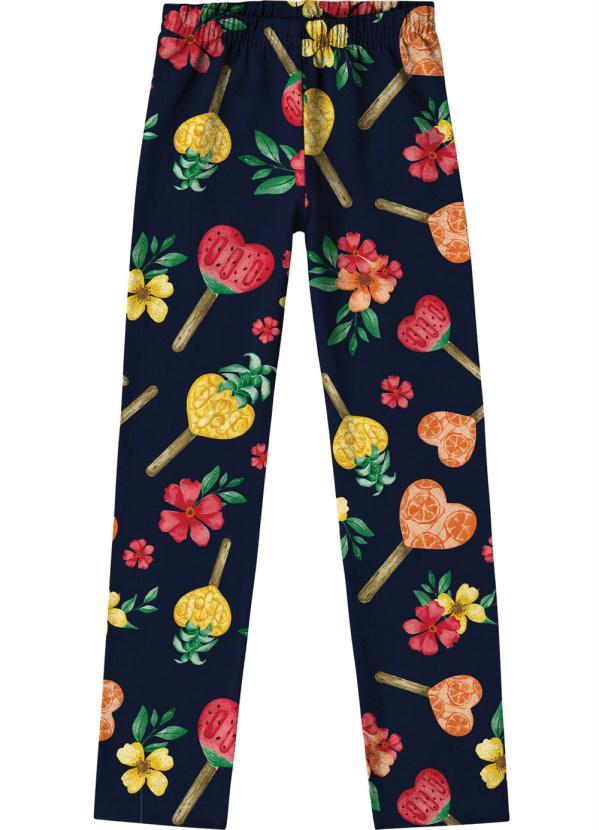 Kyly - Legging Infantil MeninaMarinho