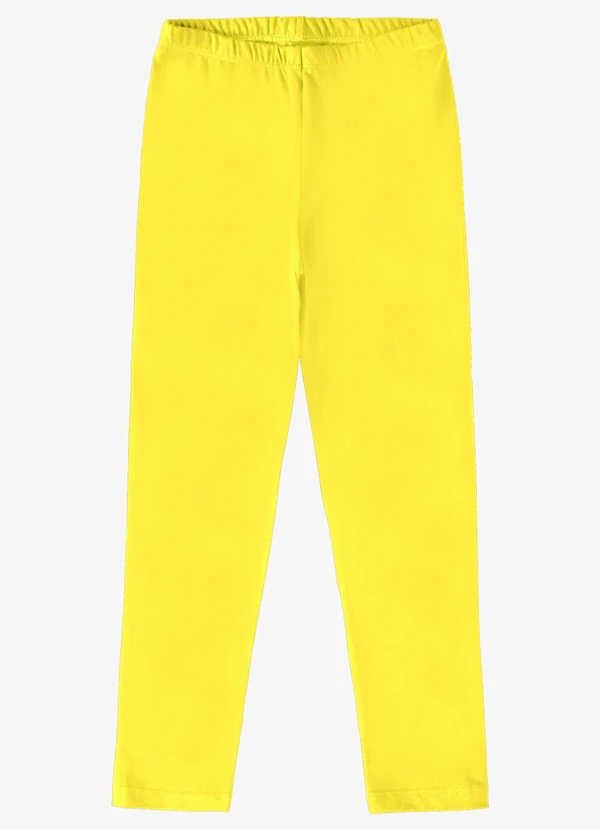 Rovi Kids - Legging Infantil Feminina Molecotton Amarelo