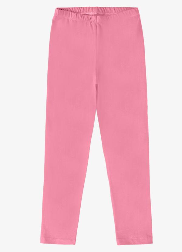 Rovi Kids - Legging Infantil Feminina Molecotton Rosa 1
