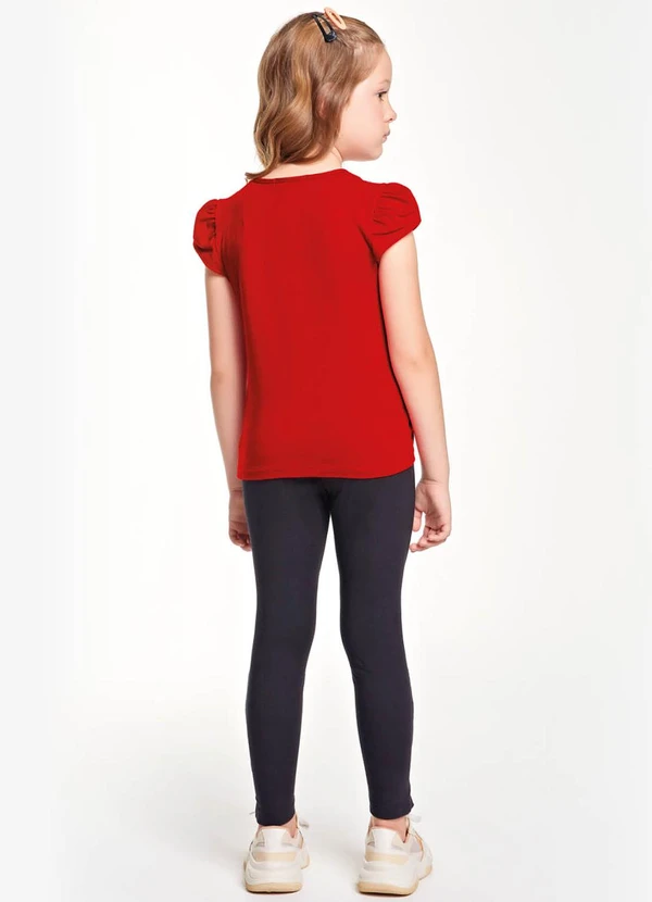 Trick Nick - Legging Infantil Feminina Preto 4