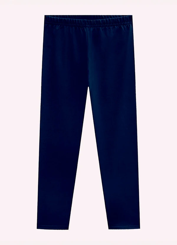 Kyly - Legging Infantil Menina Básica Azul Marinho