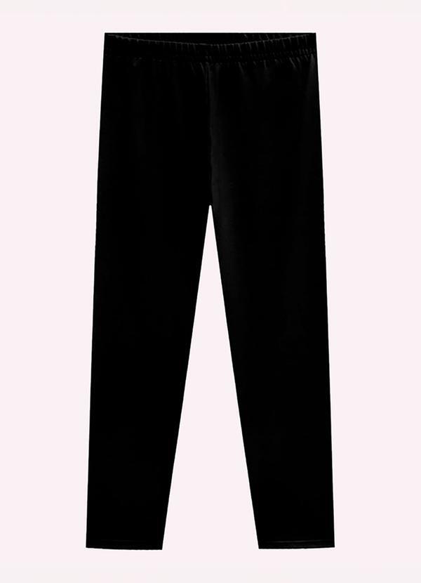 Kyly - Legging Infantil Menina Básica Preto