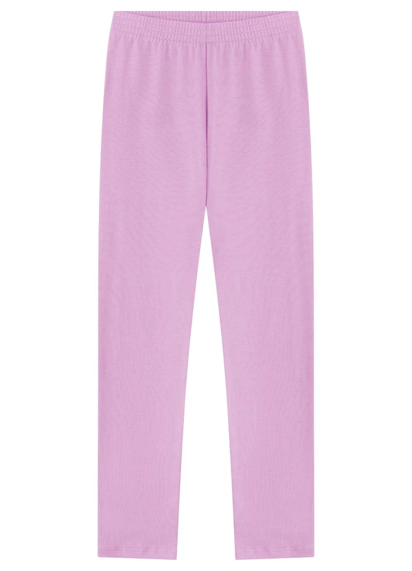 Marlan - Legging Infantil Menina Básica Roxo