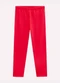 Kyly - Legging Infantil Menina Básica Rosa - variação: Vermelho