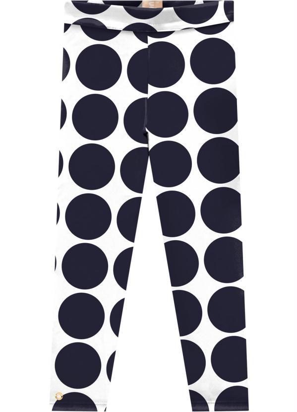 Milon - Legging Infantil Menina Branco