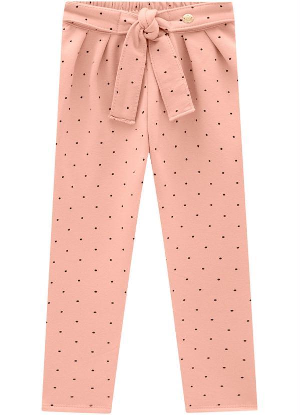 Milon - Legging Infantil Menina Laranja