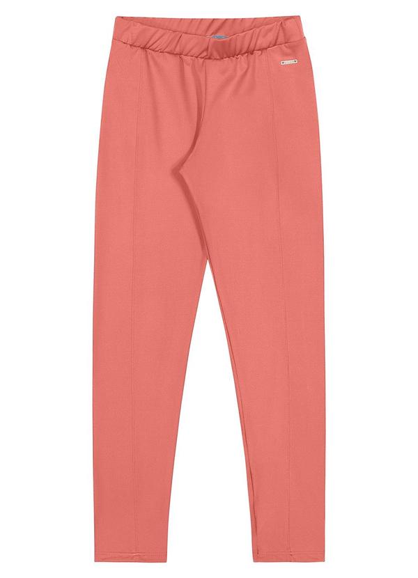 Elian - Legging Infantil Menina Lisa Laranja 3