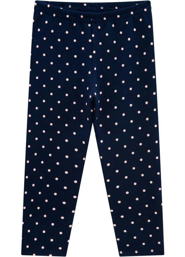 Milon - Legging Infantil Menina Marinho