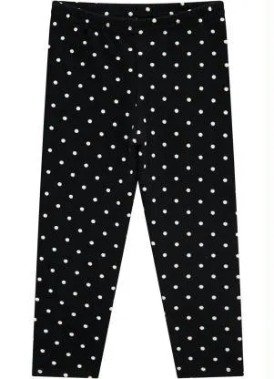 Milon - Legging Infantil Menina Preto - MILON