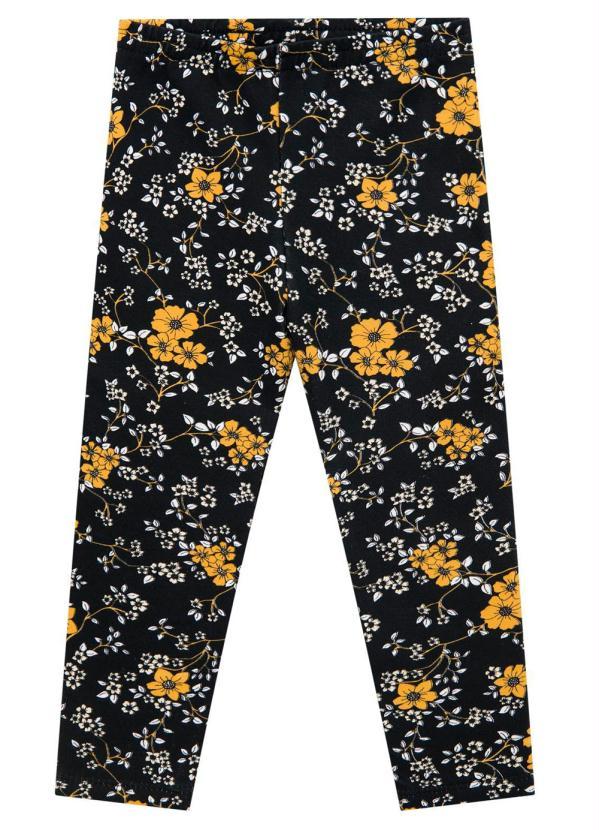 Milon - Legging Infantil Menina Preto 1