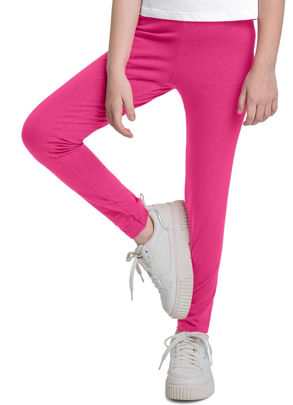 Bee Loop - Legging Infantil Menina Rosa