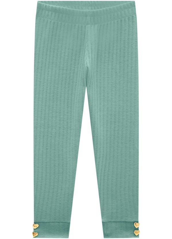 Milon - Legging Infantil Menina Verde