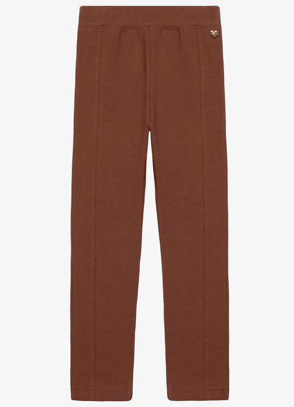 Trick Nick - Legging Infantil Montaria Molecotton Marrom