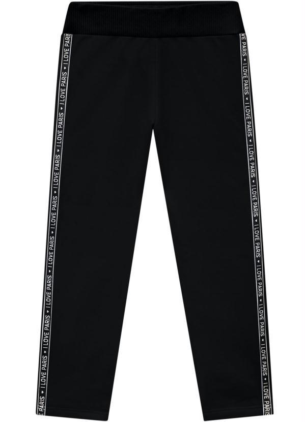 Milon - Legging Infantil Preto