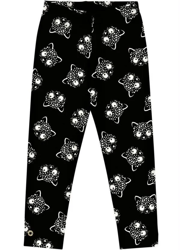 Milon - Legging Infantil Preto