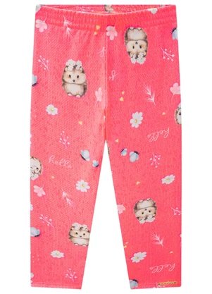 Marlan - Legging Infantil Princesa de Gales Rosa - MARLAN
