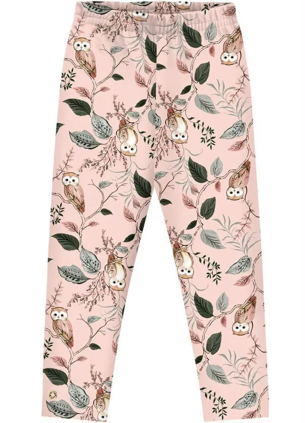 Milon - Legging Infantil Rosa