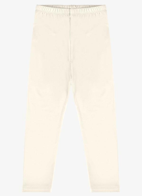 Rovi Kids - Legging Malha Térmica Bege