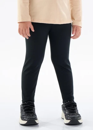 Pulla Bulla - Legging Malha Térmica Preto - PULLA BULLA