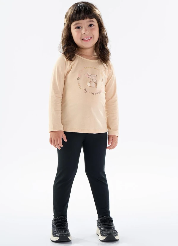 Pulla Bulla - Legging Malha Térmica Preto 2