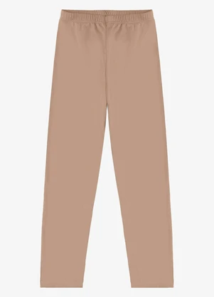 Rovi Kids - Legging Malha Térmica Suplex Peluciado Marrom - ROVI KIDS