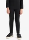 Rovi Kids - Legging Malha Térmica Suplex Peluciado Preto - variação: Preto