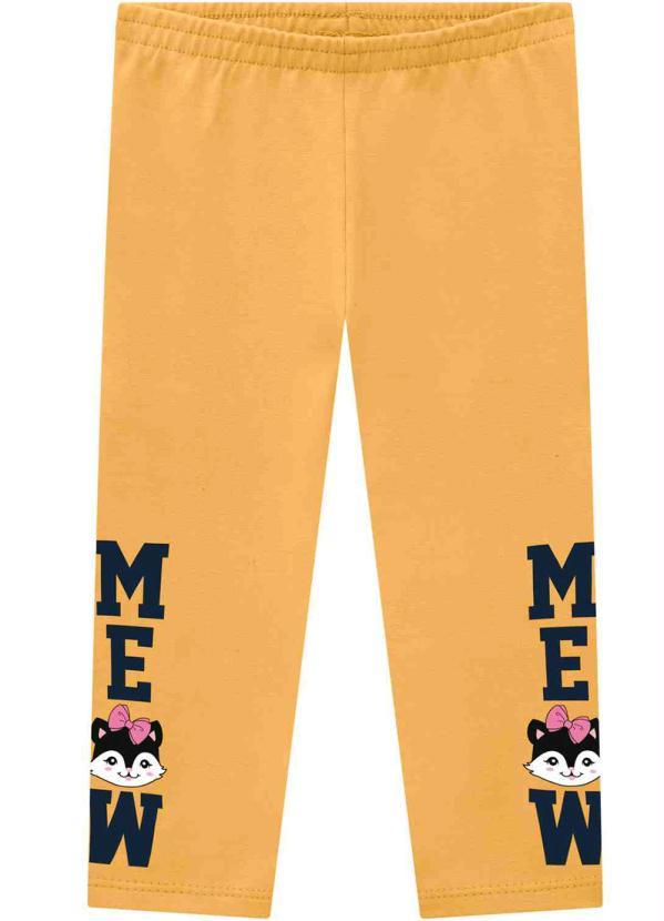 Kyly - Legging Menina Amarelo