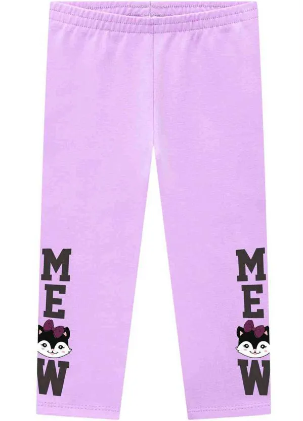 Kyly - Legging Menina Lilás