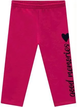 Kyly - Legging Menina Vermelho - KYLY