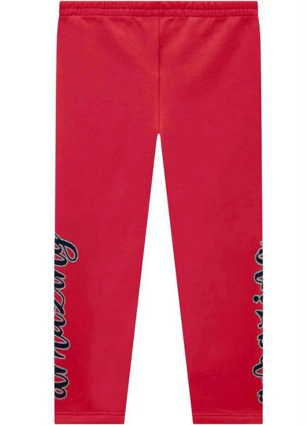 Kyly - Legging Menina Vermelho 2