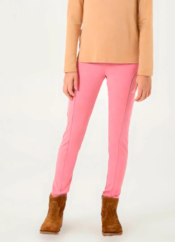 Pulla Bulla - Legging Molecotton sem Felpa Rosa